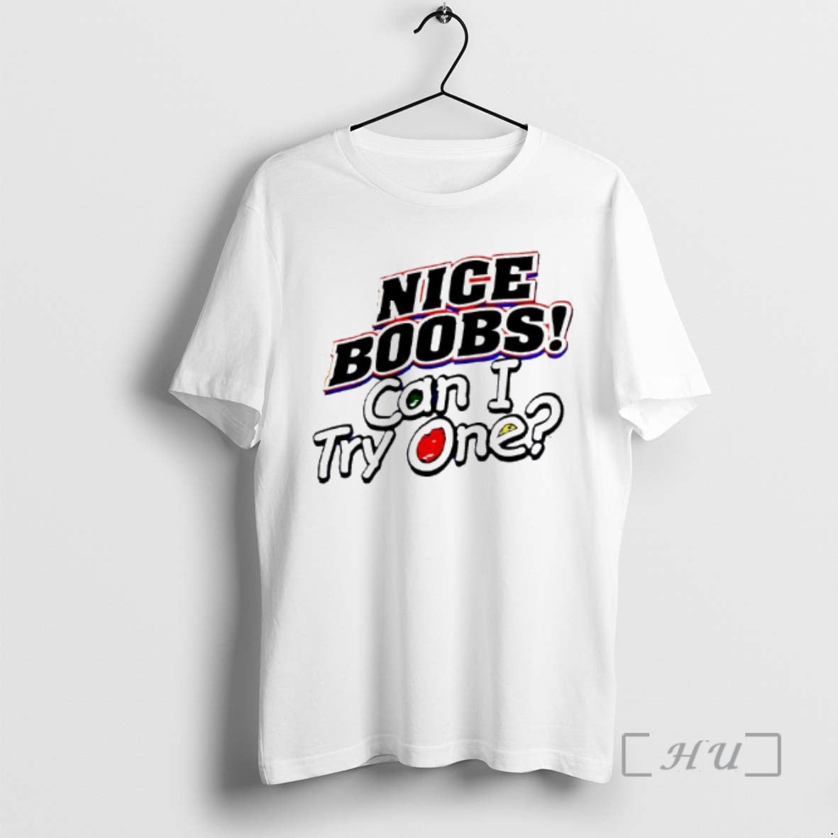 Officials Nice Boobs Can I Try One Graphic T-Shirts, Hoodie, Sweatshirt | PrintMintTees.com