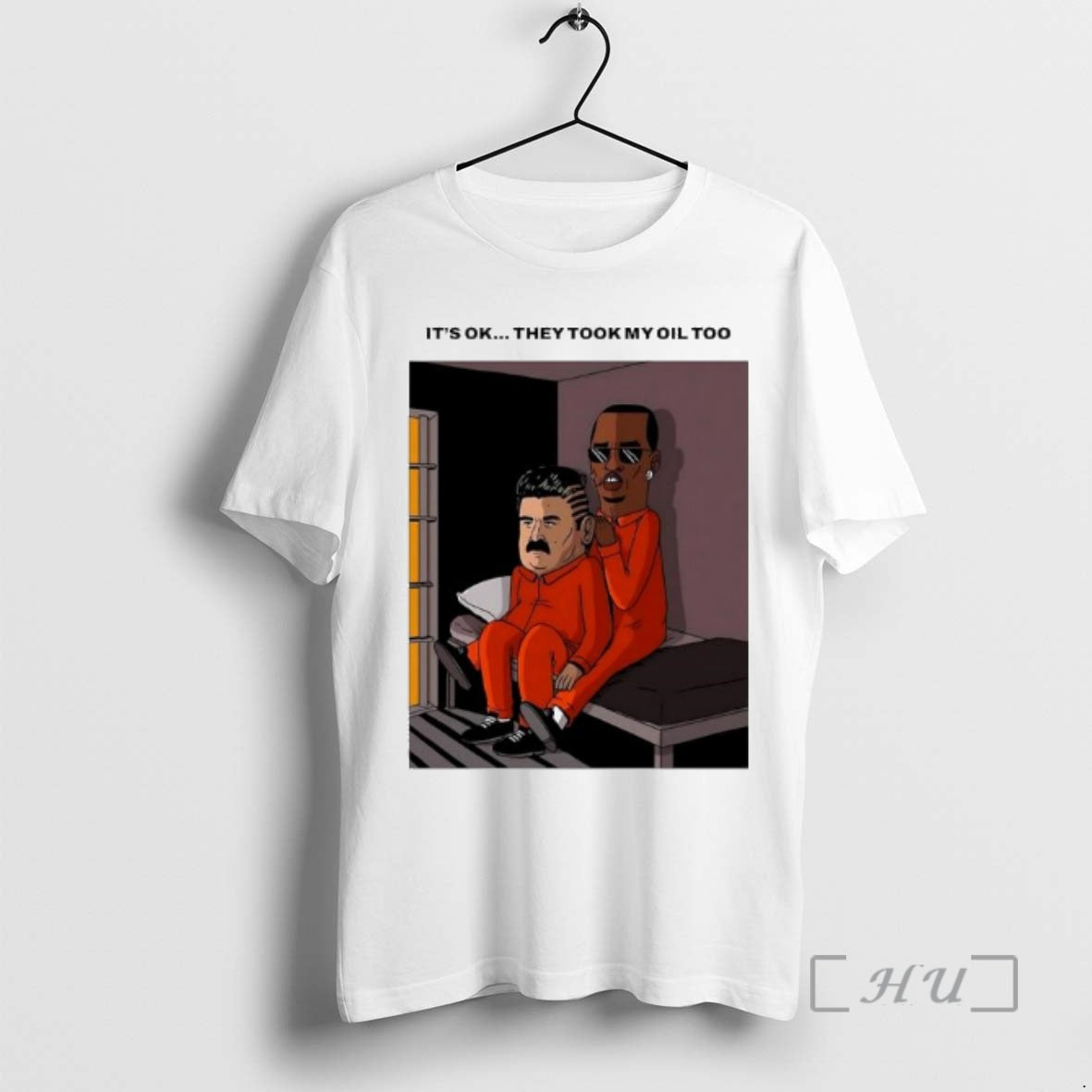 Officials Nicolas Maduro And Diddy Captured Meme Caricature T-Shirts, Hoodie, Sweatshirt | PrintMintTees.com