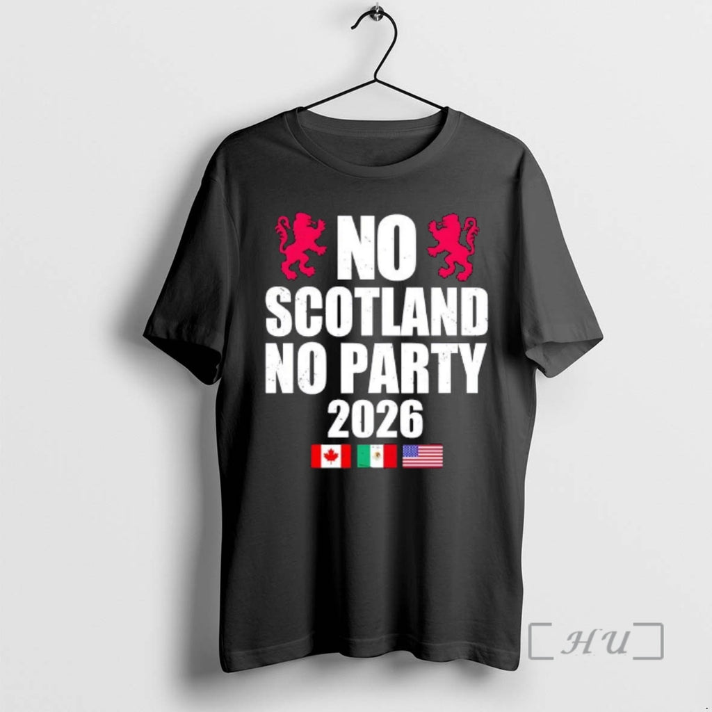 Officials No Scotland No Party 2026 Flags T-Shirts, Hoodie, Sweatshirt