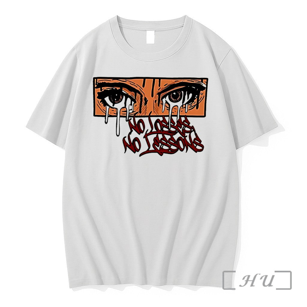 Officials No Losses No Lessons Eyes Illustration Tee