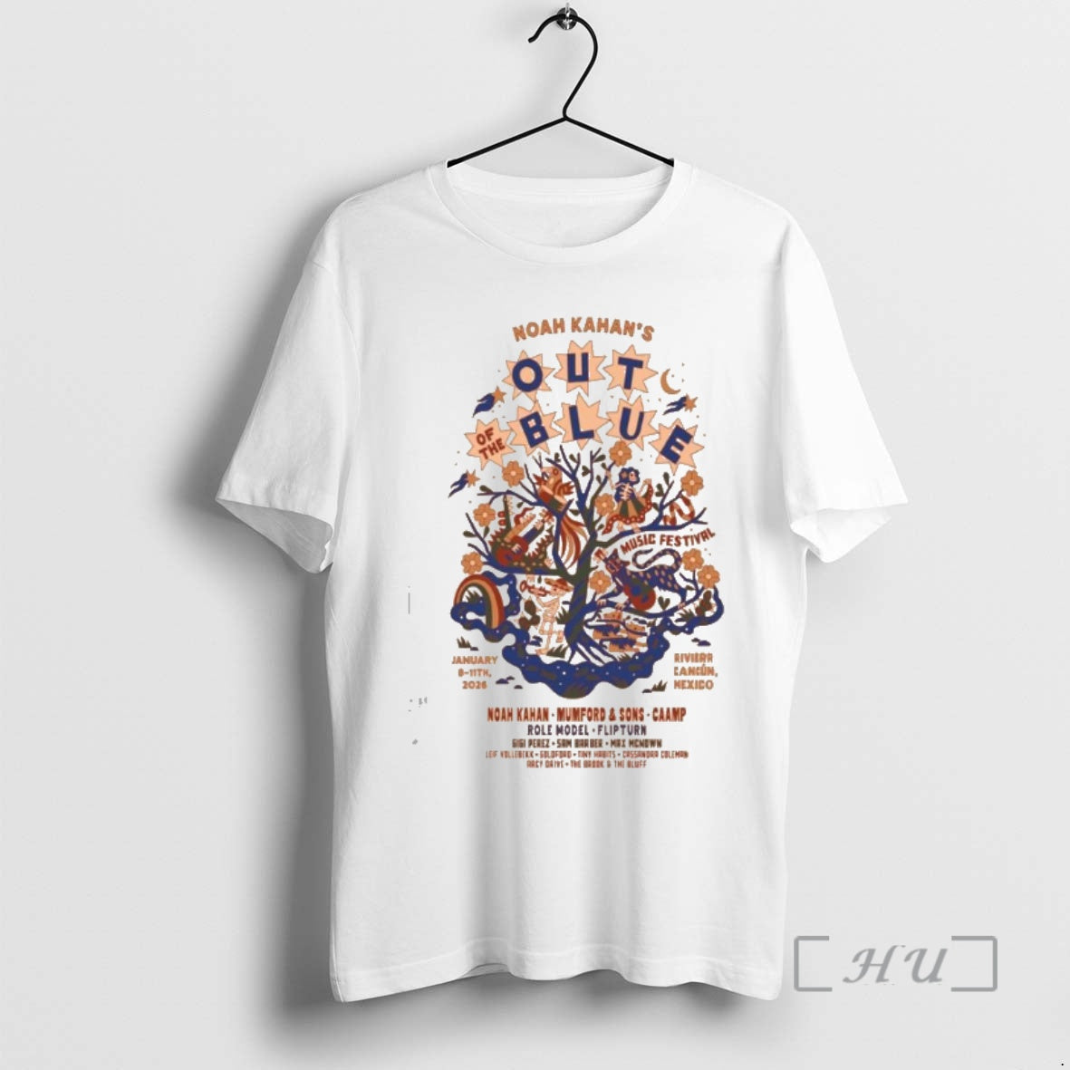 Officials Noah Kahan Riviera Cancun January 8 11 2026 Show T-Shirts, Hoodie, Sweatshirt | PrintMintTees.com