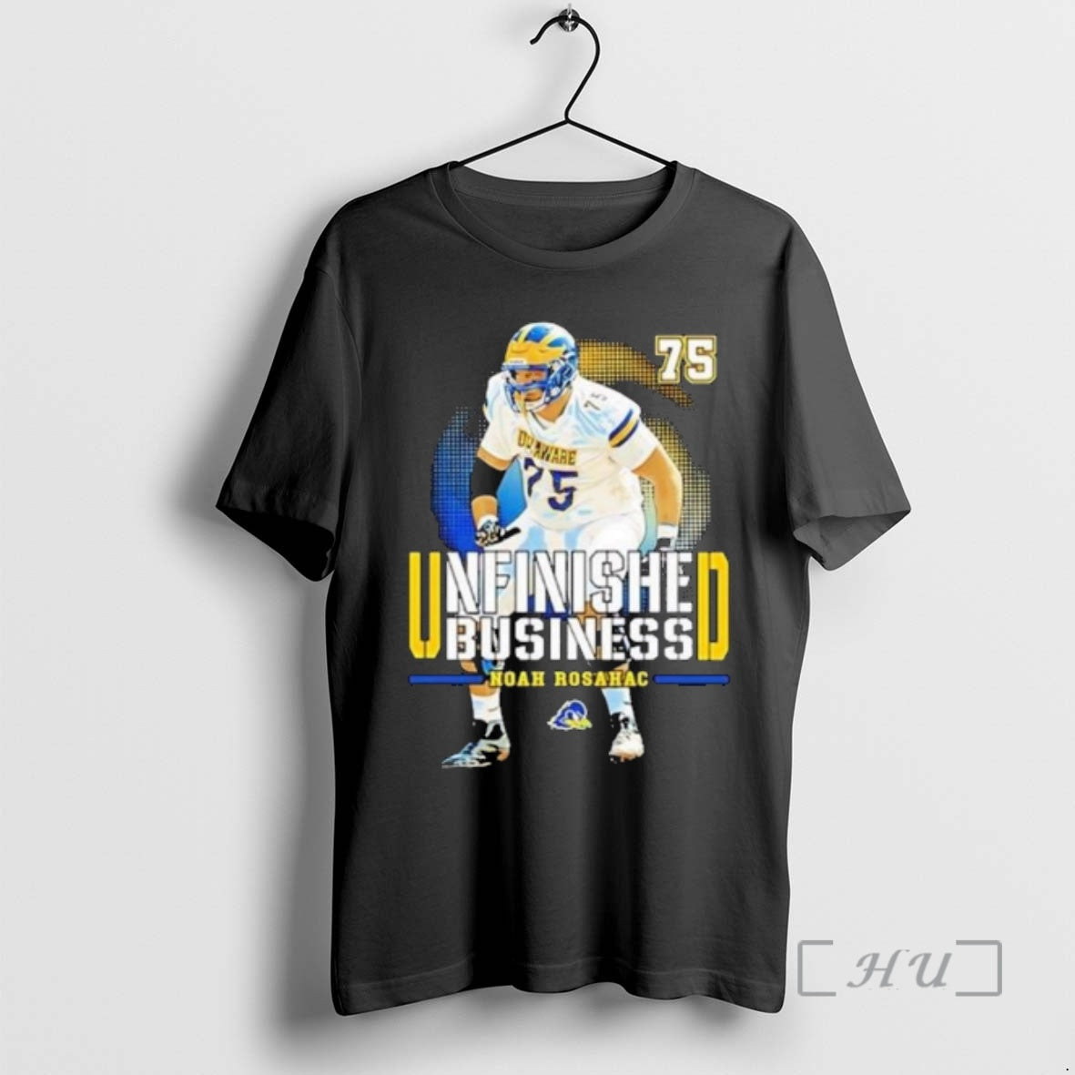 Officials Noah Rosahac Delaware Football Ncaa Unfinished Business T-Shirts, Hoodie, Sweatshirt | PrintMintTees.com