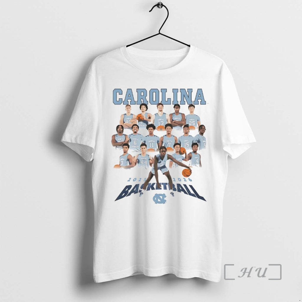 Officials North Carolina Tar Heels Basketball Team 2026 T-Shirts, Hoodie, Sweatshirt