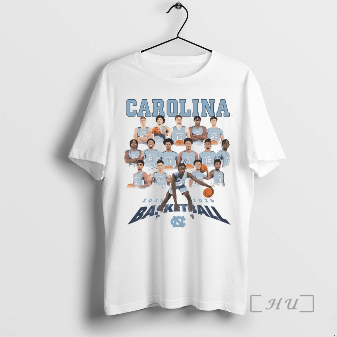 Officials North Carolina Tar Heels Basketball Team 2026 T-Shirts, Hoodie, Sweatshirt