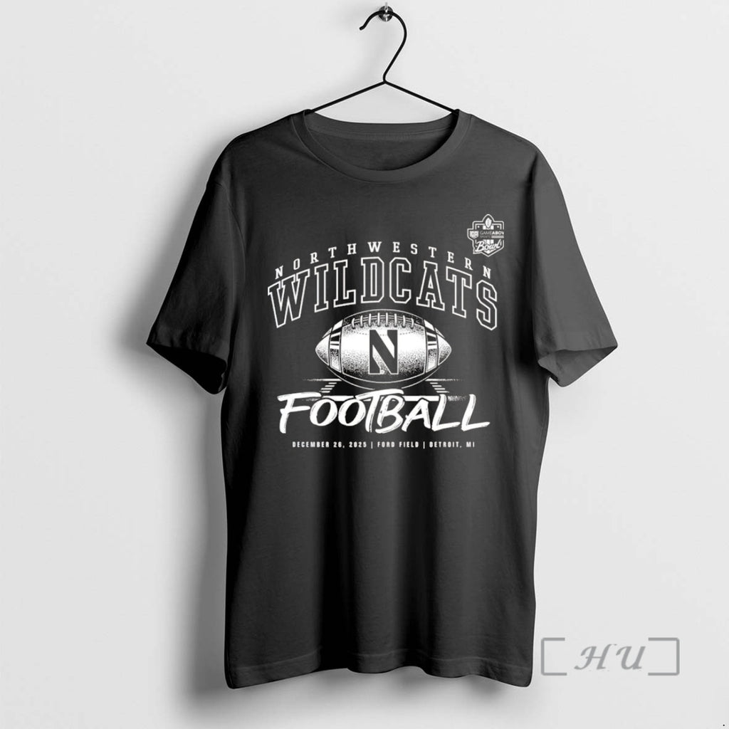 Officials Northwestern Wildcats 2025 Gameabove Sports Bowl Football Chriast T-Shirts, Hoodie, Sweatshirt