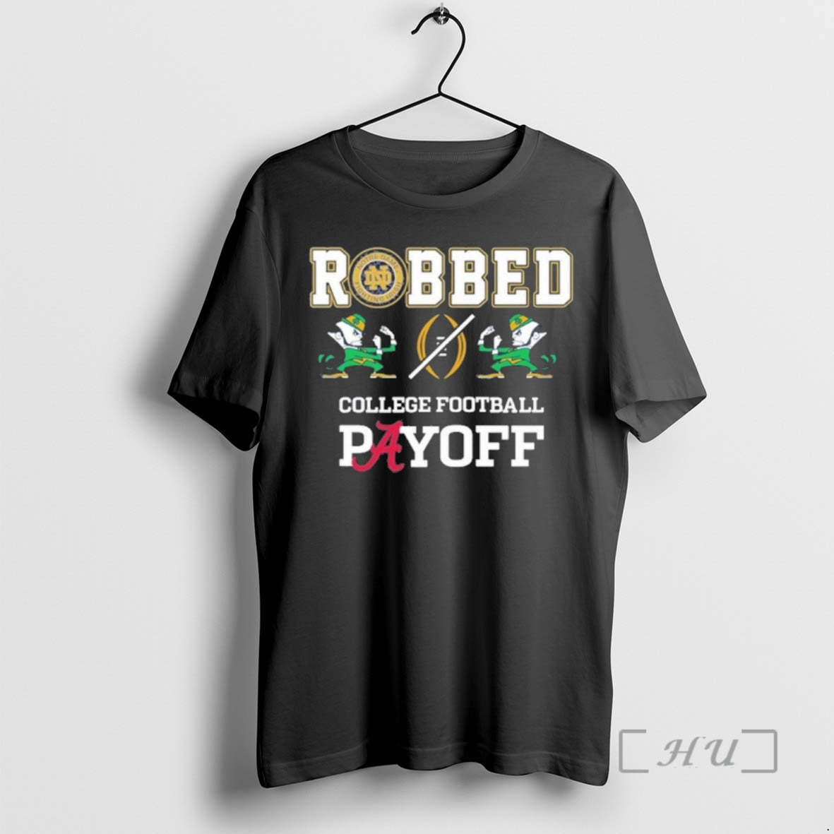 Officials Notre Dame Fighting Irish Robbed Playoff 2025 T-Shirts, Hoodie, Sweatshirt | PrintMintTees.com