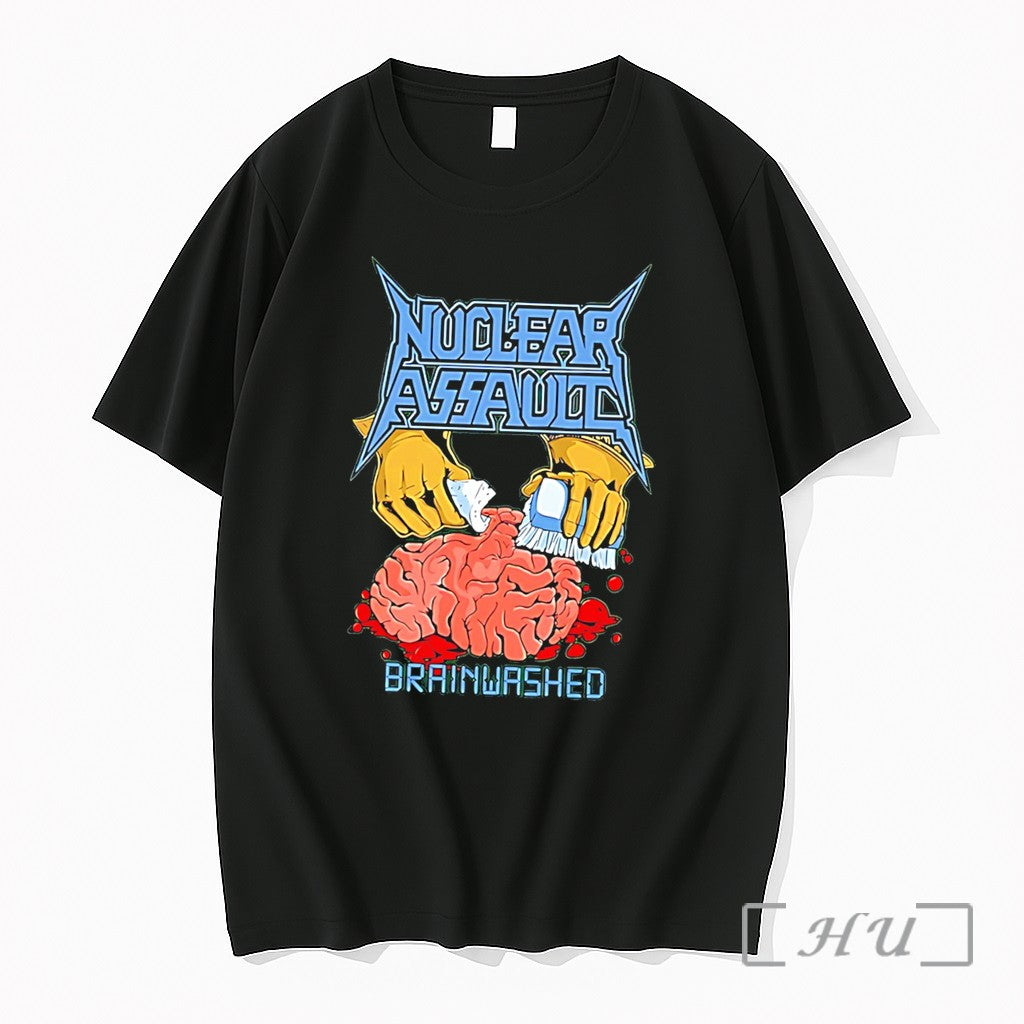 Officials Nuclear Assault Brainwashed Illustration Tee
