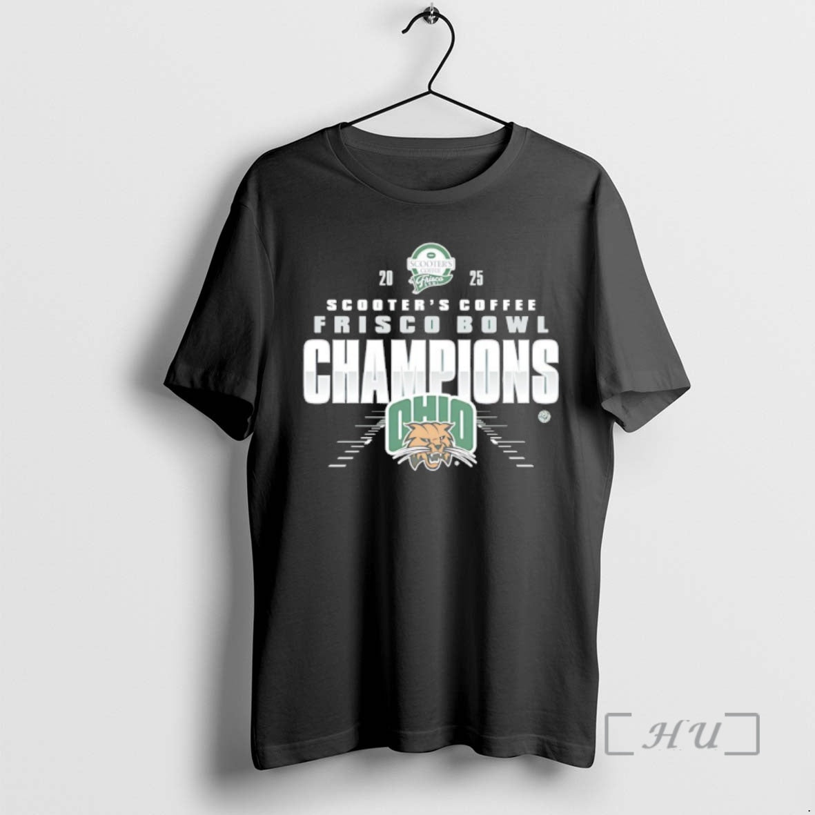 Officials Ohio Bobcats 2025 Scooters Coffee Frisco Bowl Champions T-Shirts, Hoodie, Sweatshirt | PrintMintTees.com