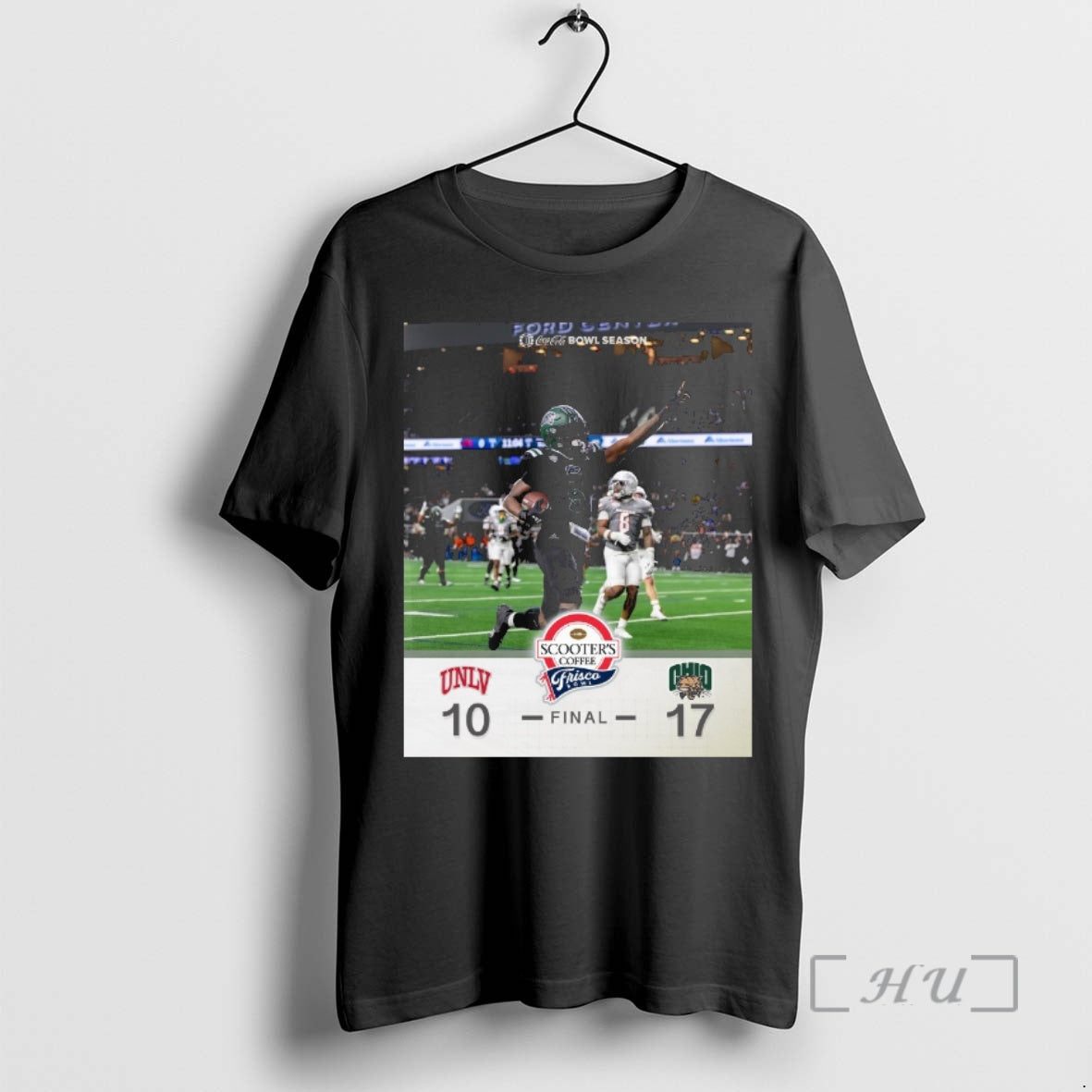 Officials Ohio Defeated Unlv Rebels Final Score 17 10 2025 Scooters Coffee Frisco Bowl Premium T-Shirts, Hoodie, Sweatshirt