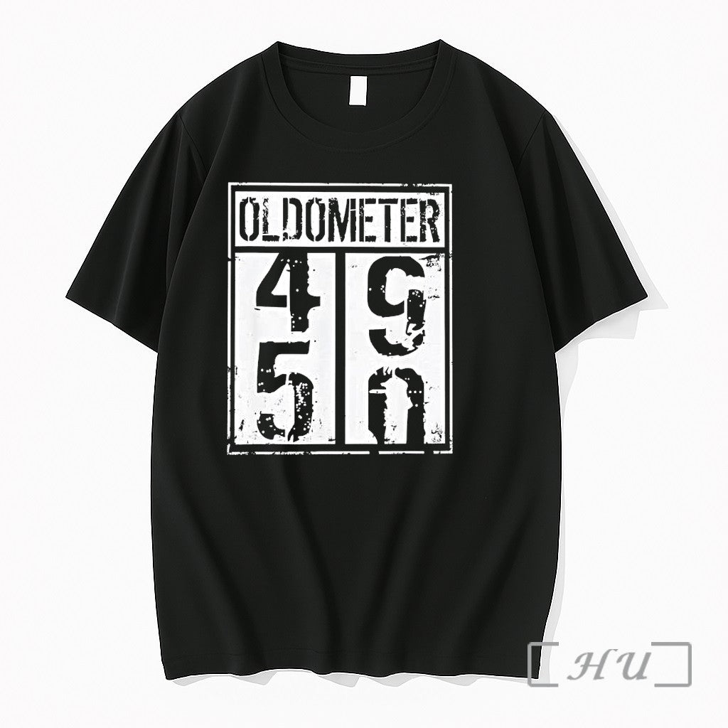Officials Oldometer 50th Birthday 49 50 Years Old Joke