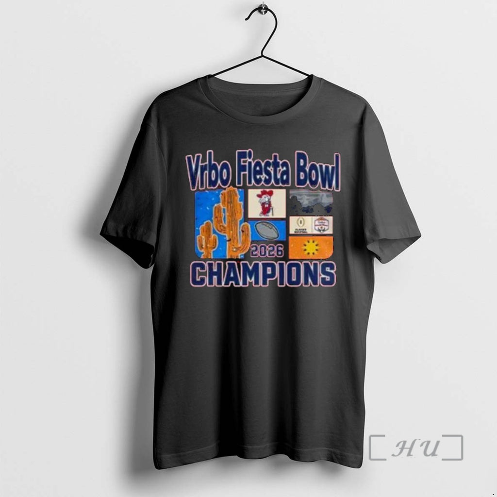 Officials Ole Miss 2026 Vrbo Fiesta Bowl Champions Cactus Image T-Shirts, Hoodie, Sweatshirt | PrintMintTees.com