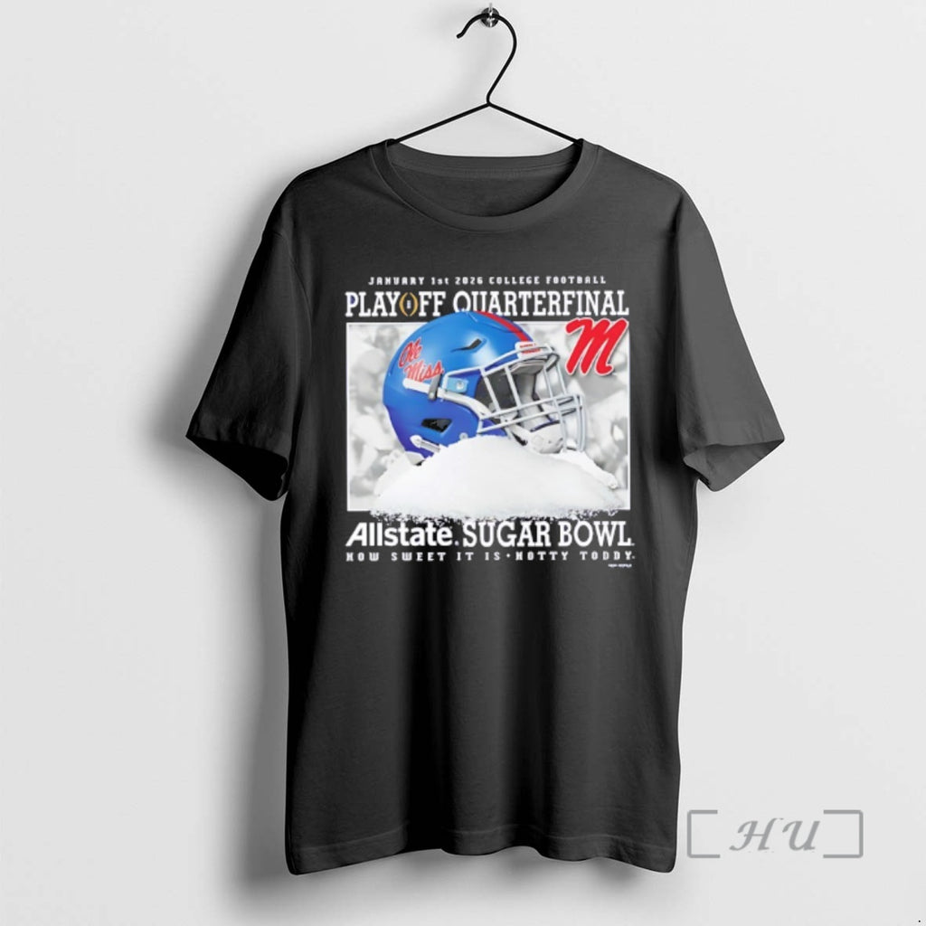 Officials Ole Miss Football Cfp Allstate Sugar Bowl 2025 Helmet T-Shirts, Hoodie, Sweatshirt | PrintMintTees.com
