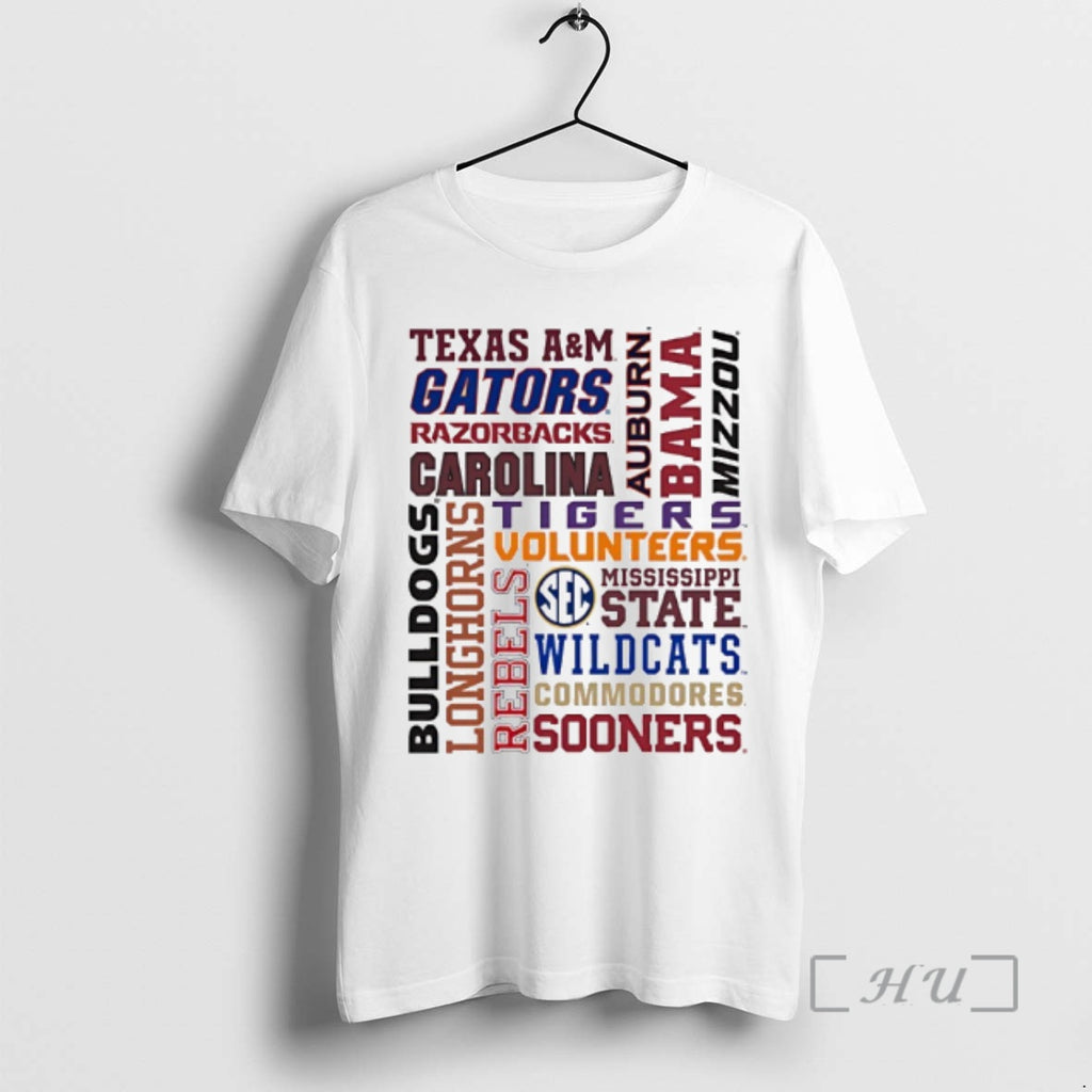 Officials Ole Miss Sec Font Family Names T-Shirts, Hoodie, Sweatshirt | PrintMintTees.com
