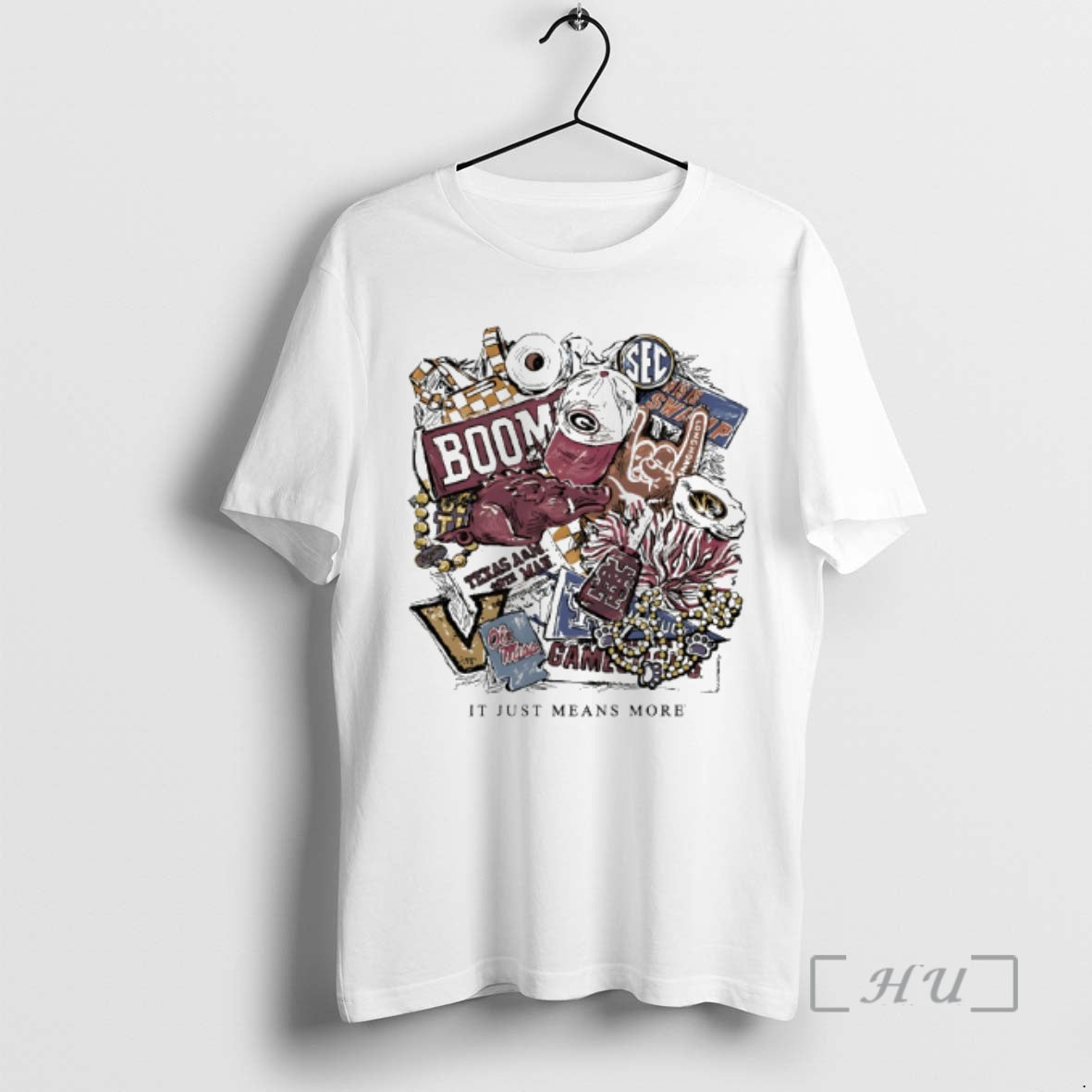 Officials Ole Miss Sec Gameday Gear Boom It Just Means More Premium T Shirts Sweater Hoodie, Sweatshirt | PrintMintTees.com