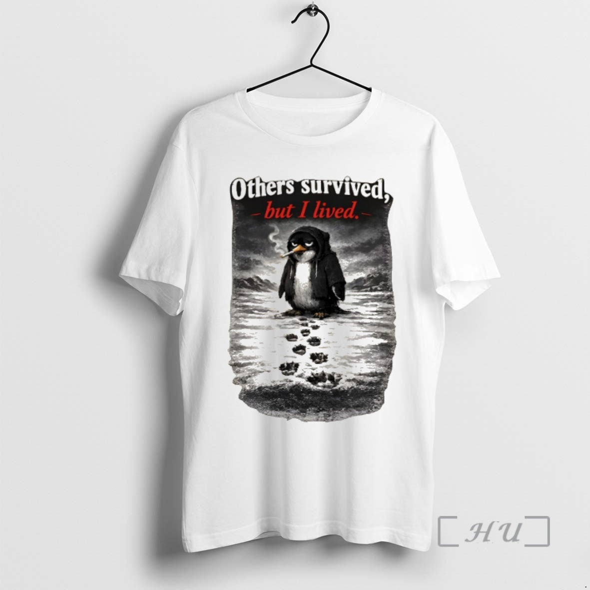 Officials Others Survived But I Lived Penguin But Why T-Shirts, Hoodie, Sweatshirt | PrintMintTees.com