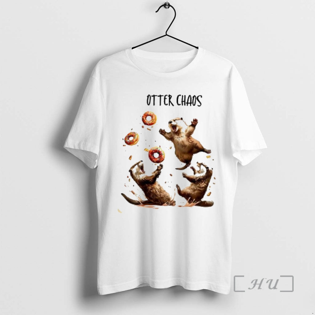 Officials Otter Chaos Donut Woman T-Shirts, Hoodie, Sweatshirt | PrintMintTees.com