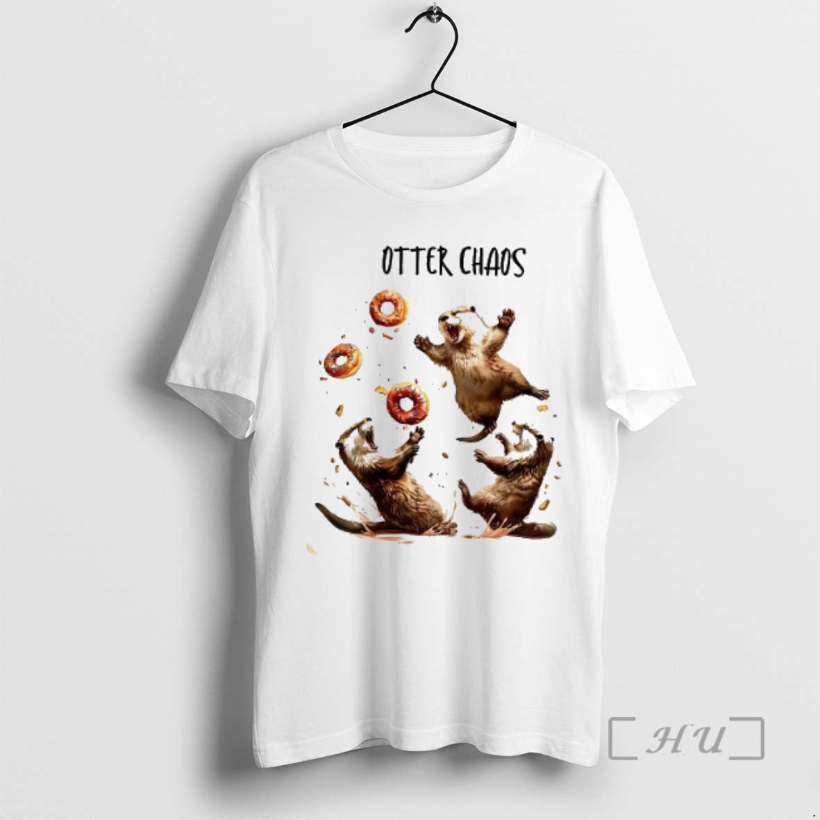 Officials Otter Chaos Donut Woman T-Shirts, Hoodie, Sweatshirt | PrintMintTees.com