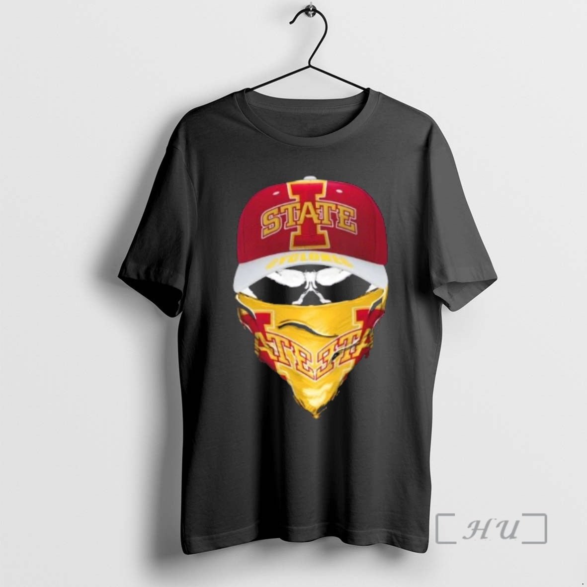 Officials Outlaw Skull Gang Wearing A Cap X Iowa State Cyclones Premium T Shirts Sweater Hoodie, Sweatshirt