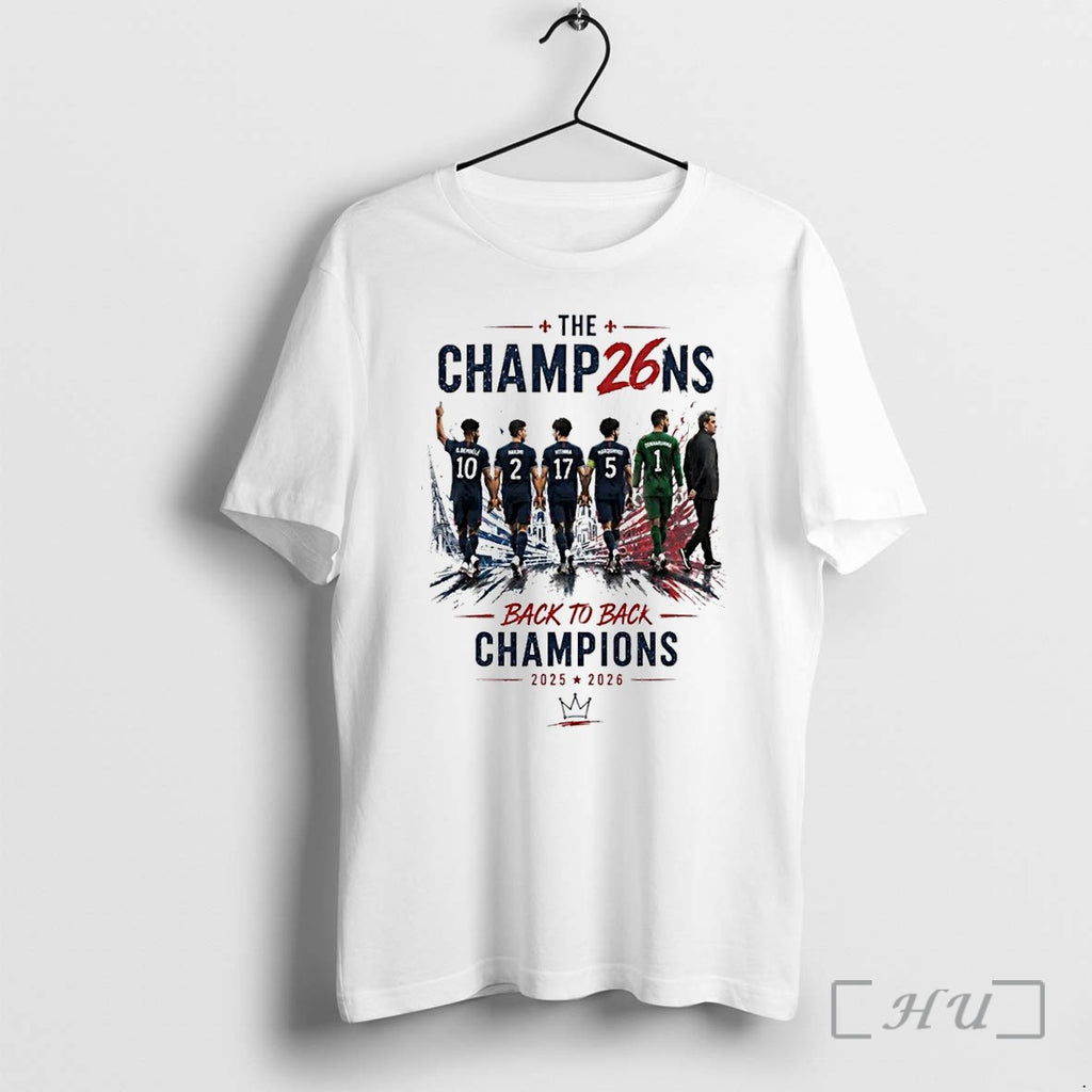 Officials Psg Back To Back Champions 2025 2026 The Champ26ns