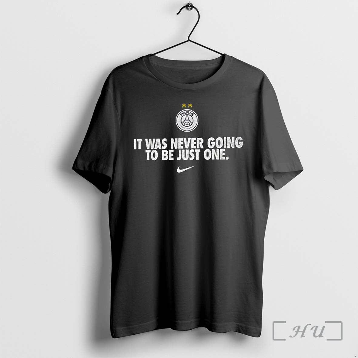 Officials Psg Nike Winners It Was Never Going To Be Just One Premium T Shirts