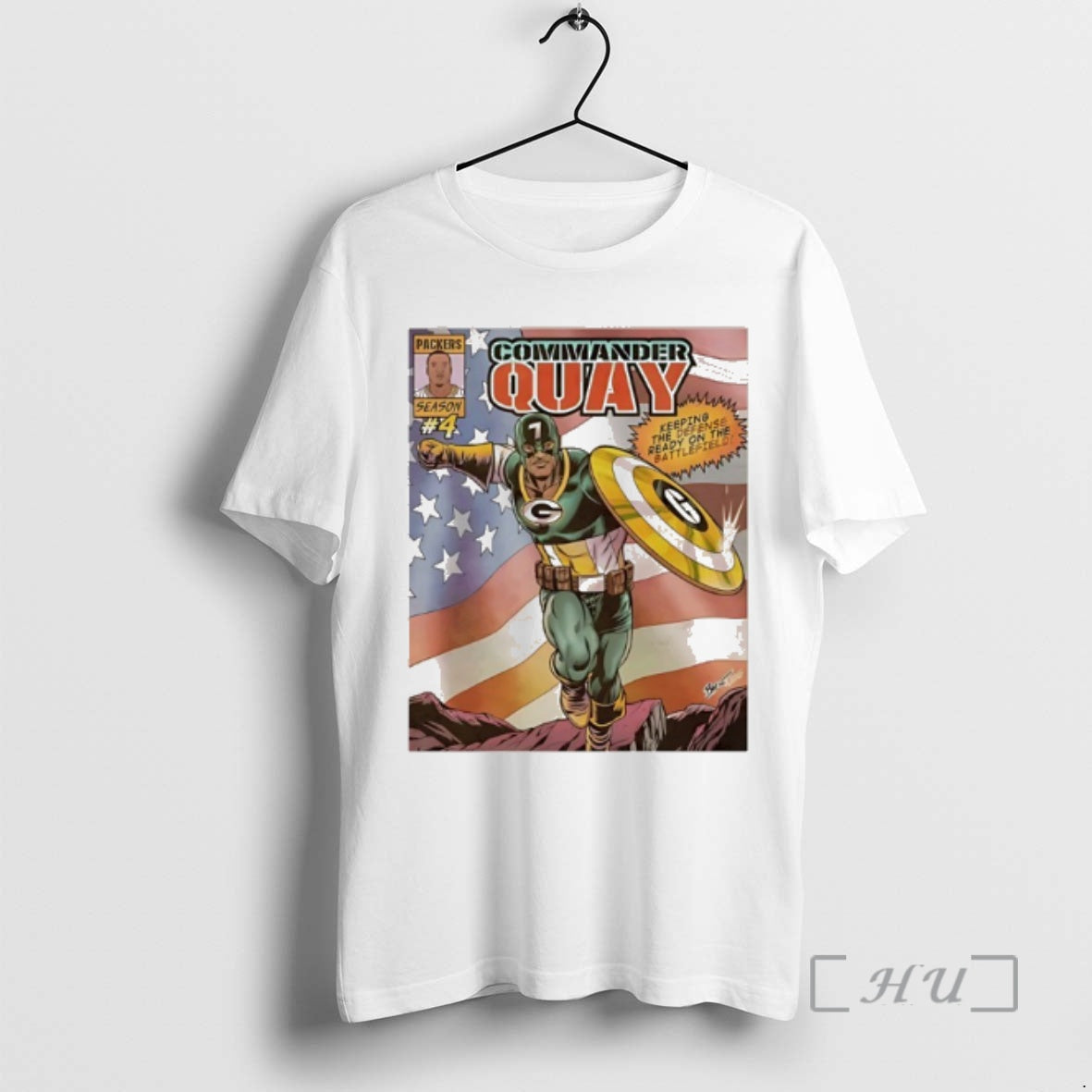 Officials Packers Commander Quay Walker T-Shirts, Hoodie, Sweatshirt | PrintMintTees.com