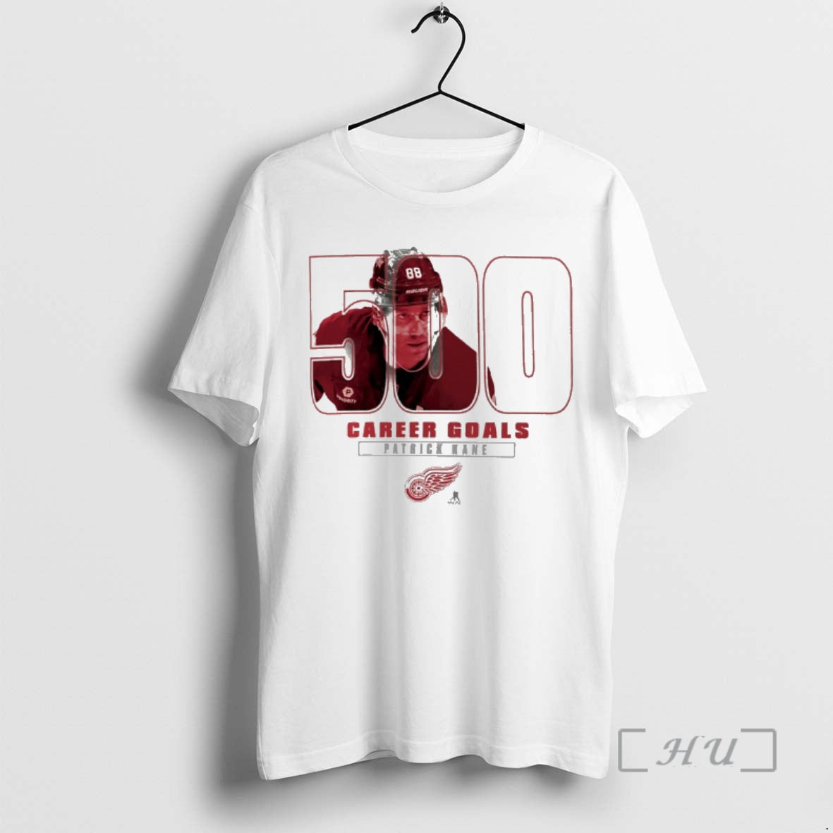 Officials Patrick Kane Detroit Red Wings 500 Career Goals Milestone T-Shirts, Hoodie, Sweatshirt | PrintMintTees.com
