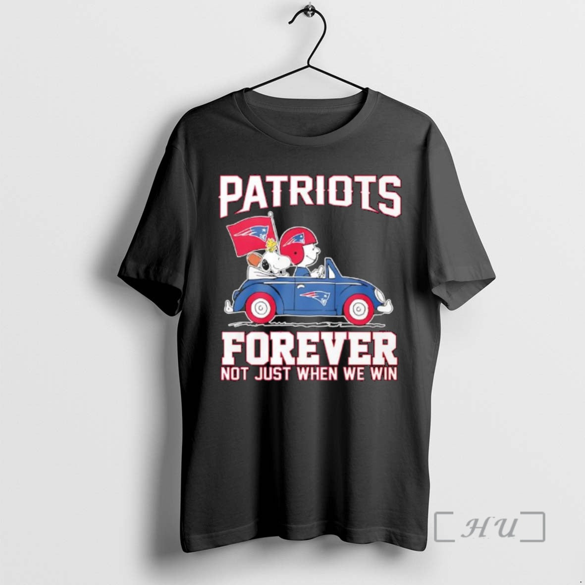 Officials Peanuts Characters Driving Patriots Car Graphic Forever Not Just When We Win Premium T-Shirts, Hoodie, Sweatshirt