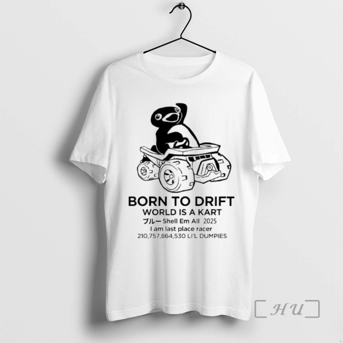 Officials Penguin Born To Drift World Is A Kart T-Shirts, Hoodie, Sweatshirt | PrintMintTees.com