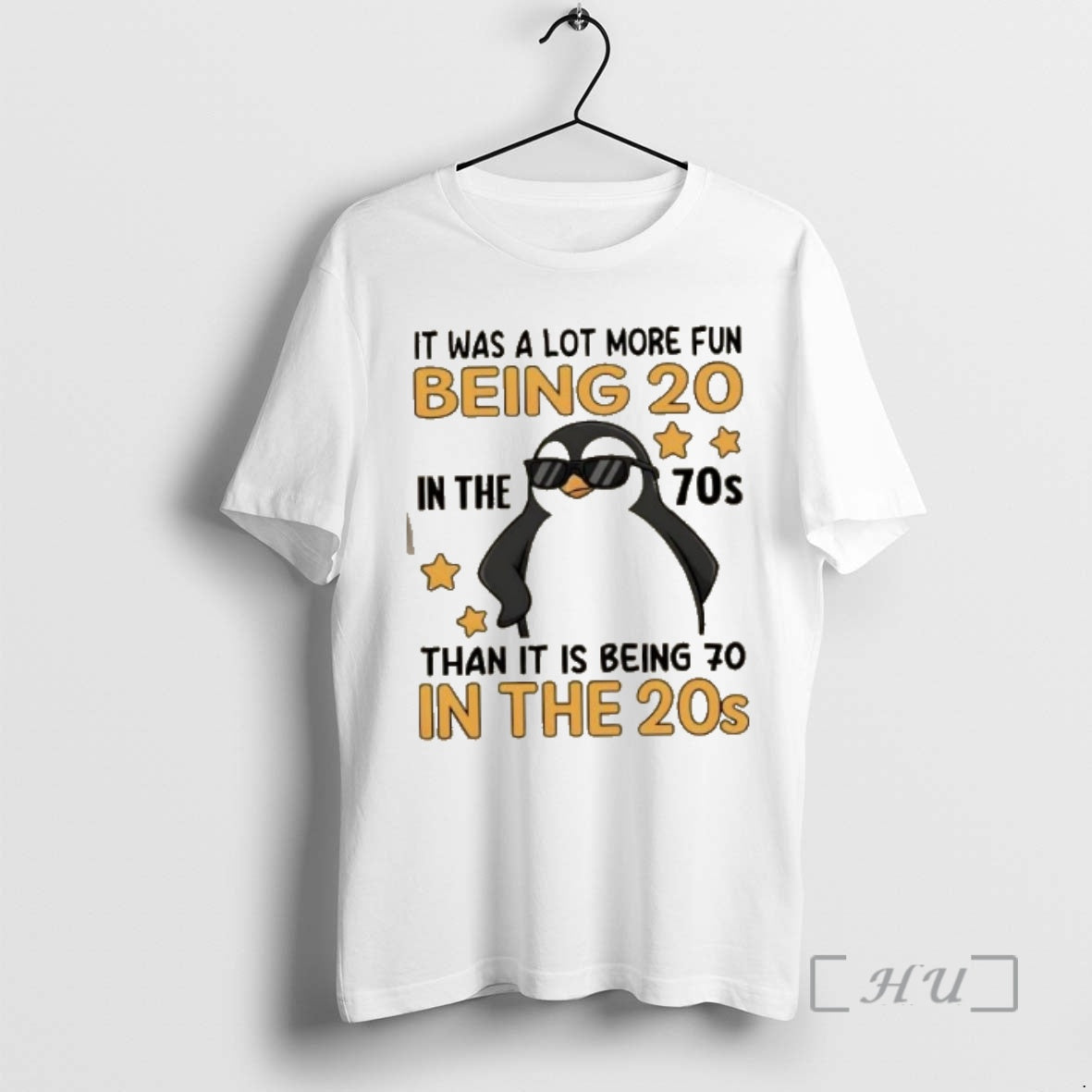 Officials Penguin It Was A Lot More Fun Being 20 In The 70s Than It T-Shirts, Hoodie, Sweatshirt | PrintMintTees.com