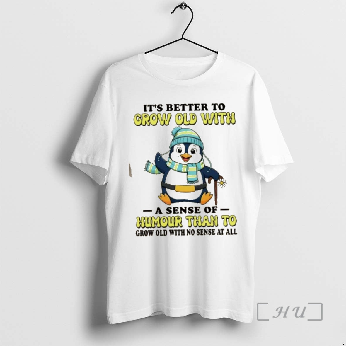 Officials Penguin Its Better To Grow Old With A Sense Of Humor Than To Grow T-Shirts, Hoodie, Sweatshirt | PrintMintTees.com