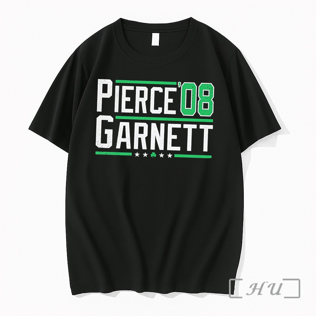 Officials Pierce Garnett 08 Boston Basketball Tee