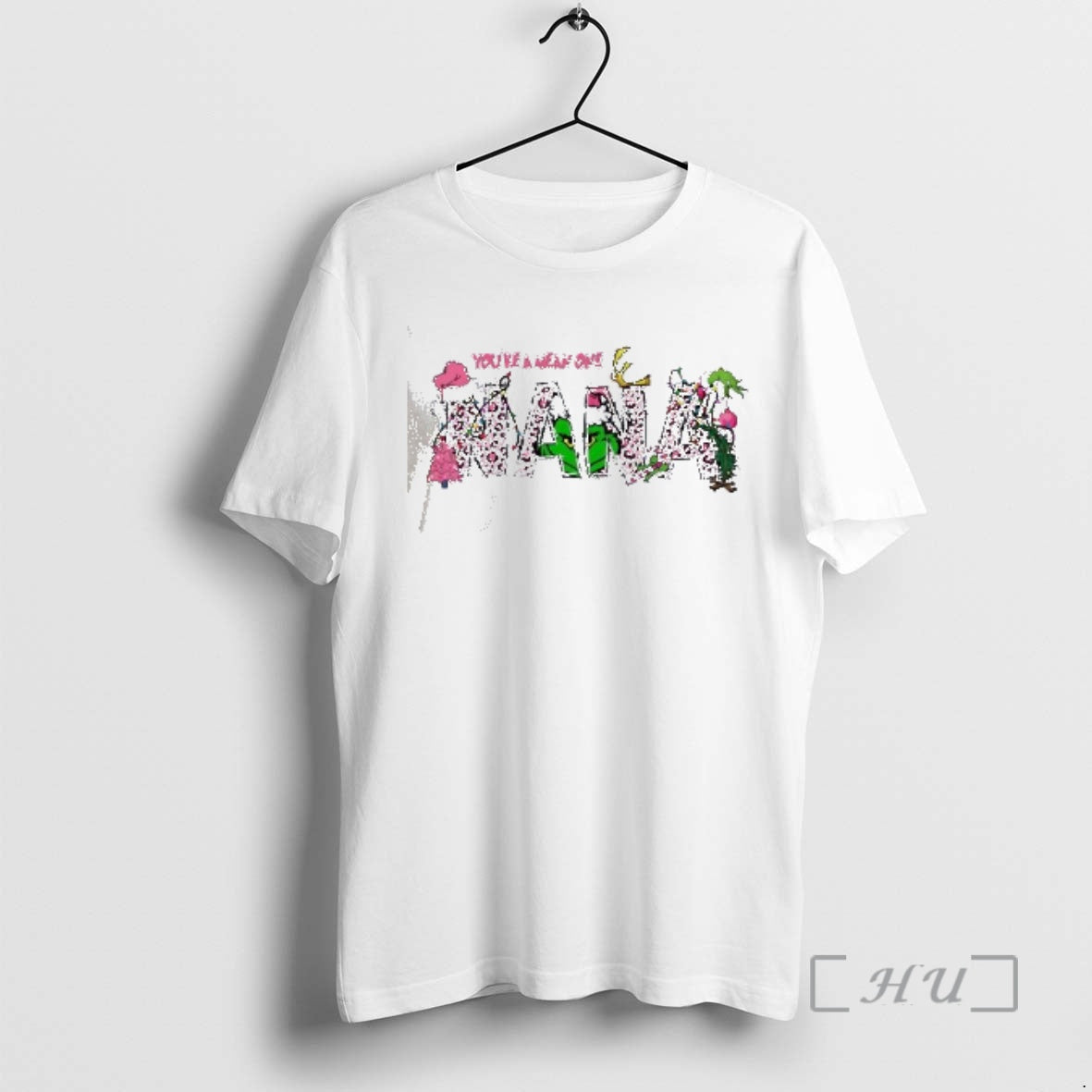 Officials Pink Christmas Mean One Nana Grinch Mama T-Shirts, Hoodie, Sweatshirt | PrintMintTees.com