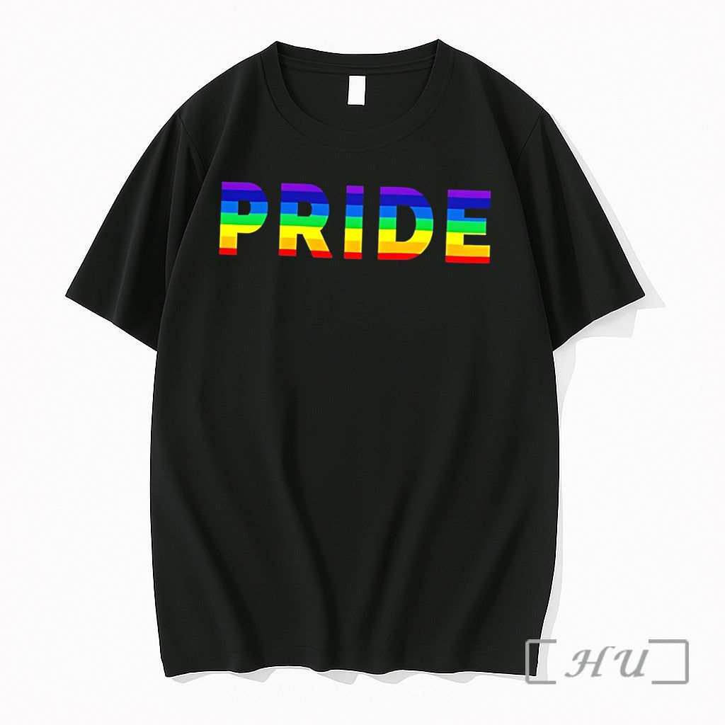 Officials Pride Text Rainbow Pride Month 2026 Tee