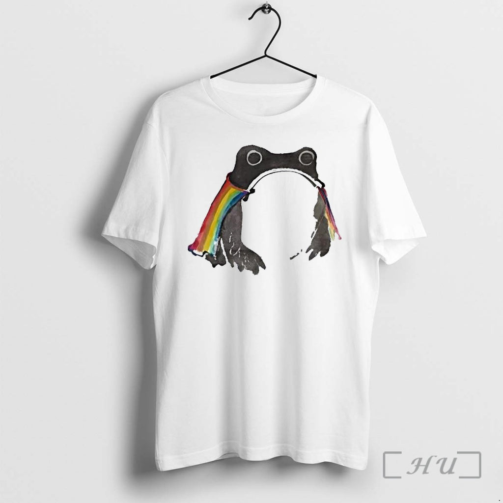 Officials Proud Frog Rainbow Flag Subtle Premium T Shirts Sweater Hoodie Jpg