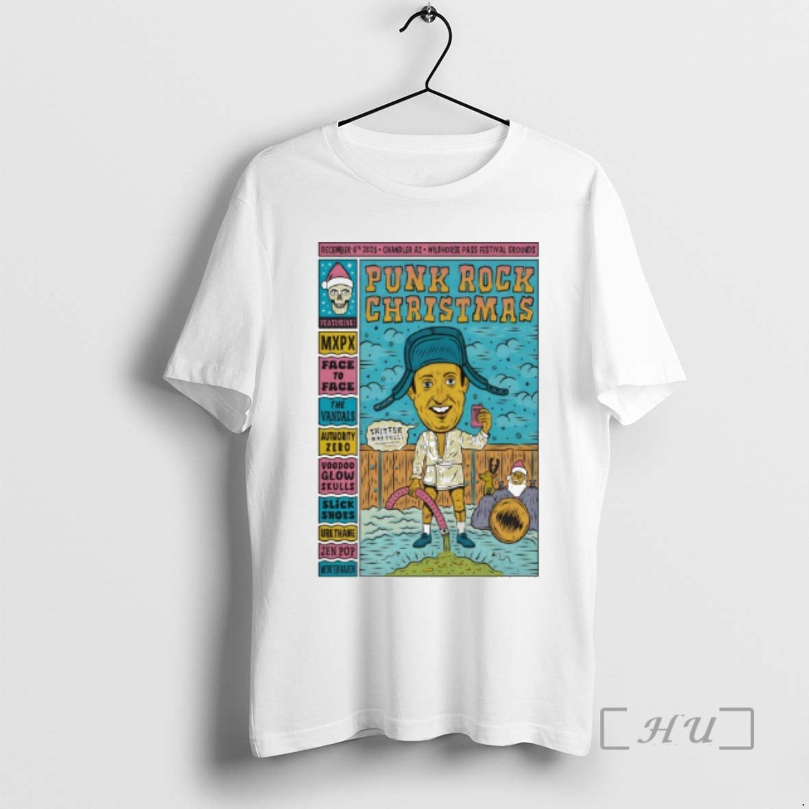 Officials Punk Rock Christmas Event Chandler On Dec 6 2025 T-Shirts, Hoodie, Sweatshirt | PrintMintTees.com