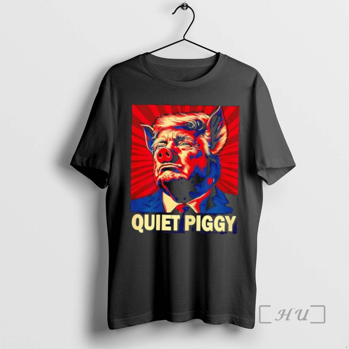 Officials Quiet Piggy Trump Retro Meme T-Shirts, Hoodie, Sweatshirt | PrintMintTees.com