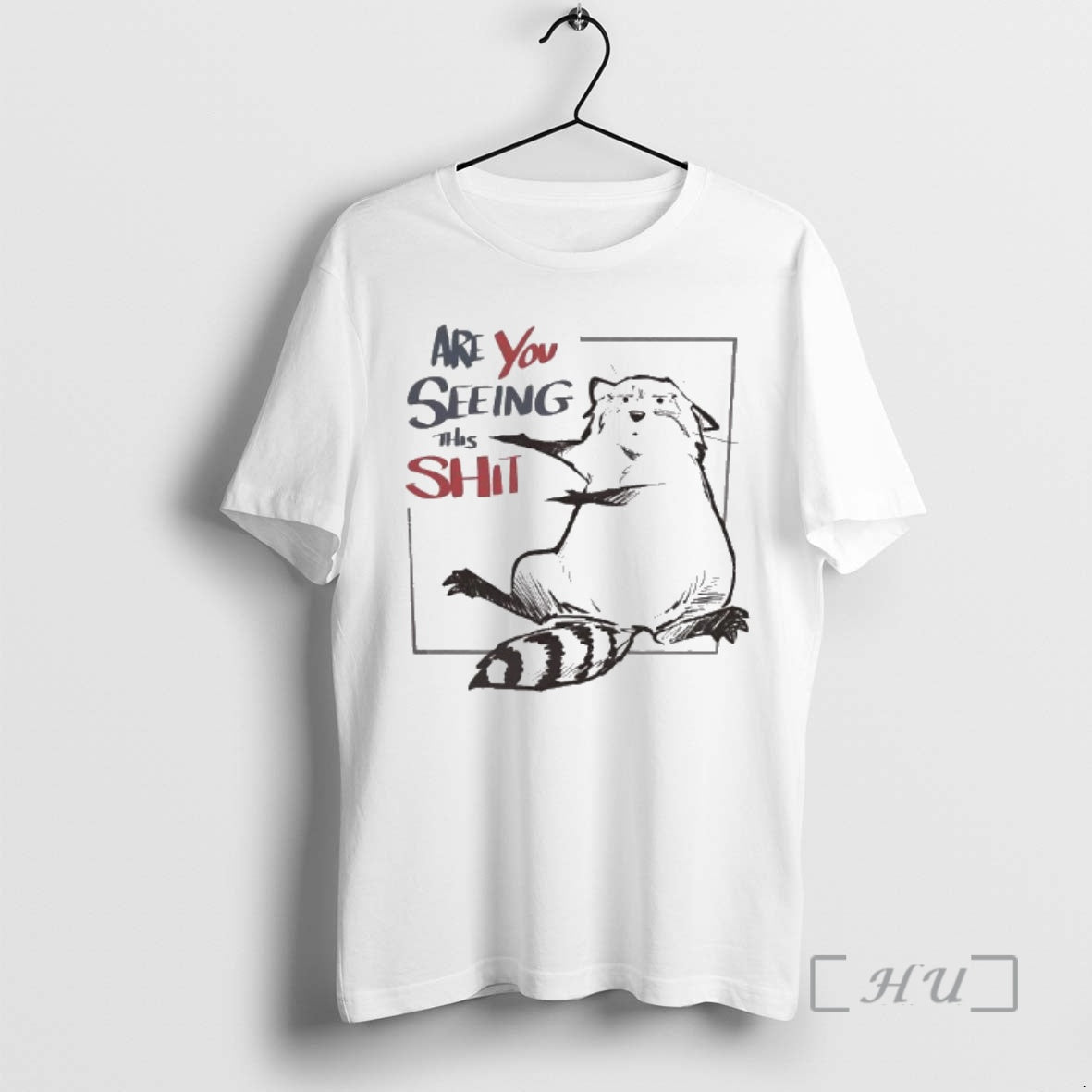 Officials Raccoon Are You Seeing This Shit T-Shirts, Hoodie, Sweatshirt | PrintMintTees.com
