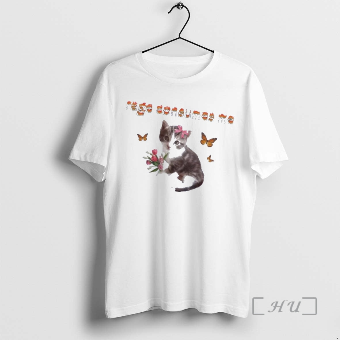 Officials Rage Consumes Me Cat Butterfly T-Shirts, Hoodie, Sweatshirt | PrintMintTees.com