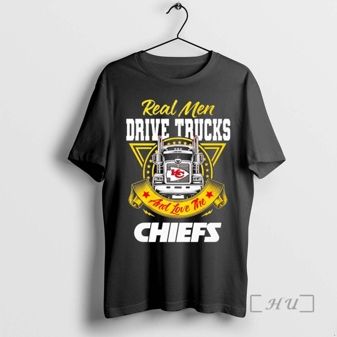 Officials Real Men Drive Trucks And Love The Chiefs T-Shirts, Hoodie, Sweatshirt | PrintMintTees.com