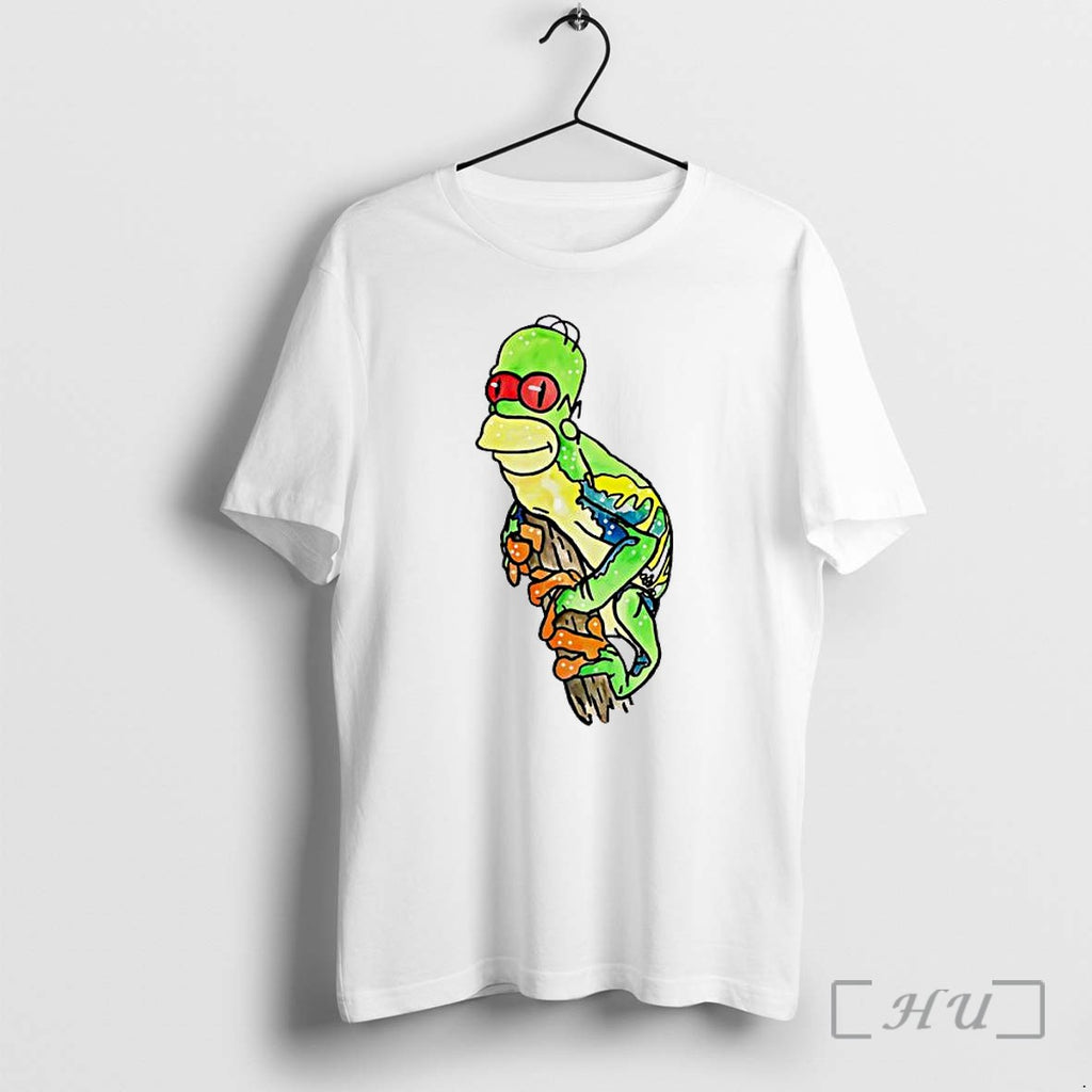 Officials Red Eyed Tree Frog Mashup Character Art Print