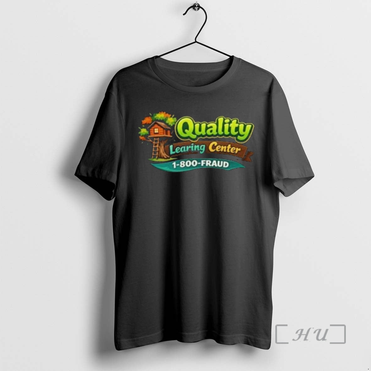 Officials Retro Quality Learing Center 1 800 Fraud Joke T-Shirts, Hoodie, Sweatshirt | PrintMintTees.com