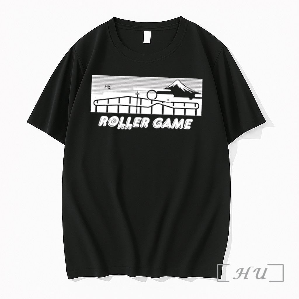 Officials Roller Game Roller Skating Roller Coaster Amusement Park Mountain Helicopter Premium T Shirts Sweater