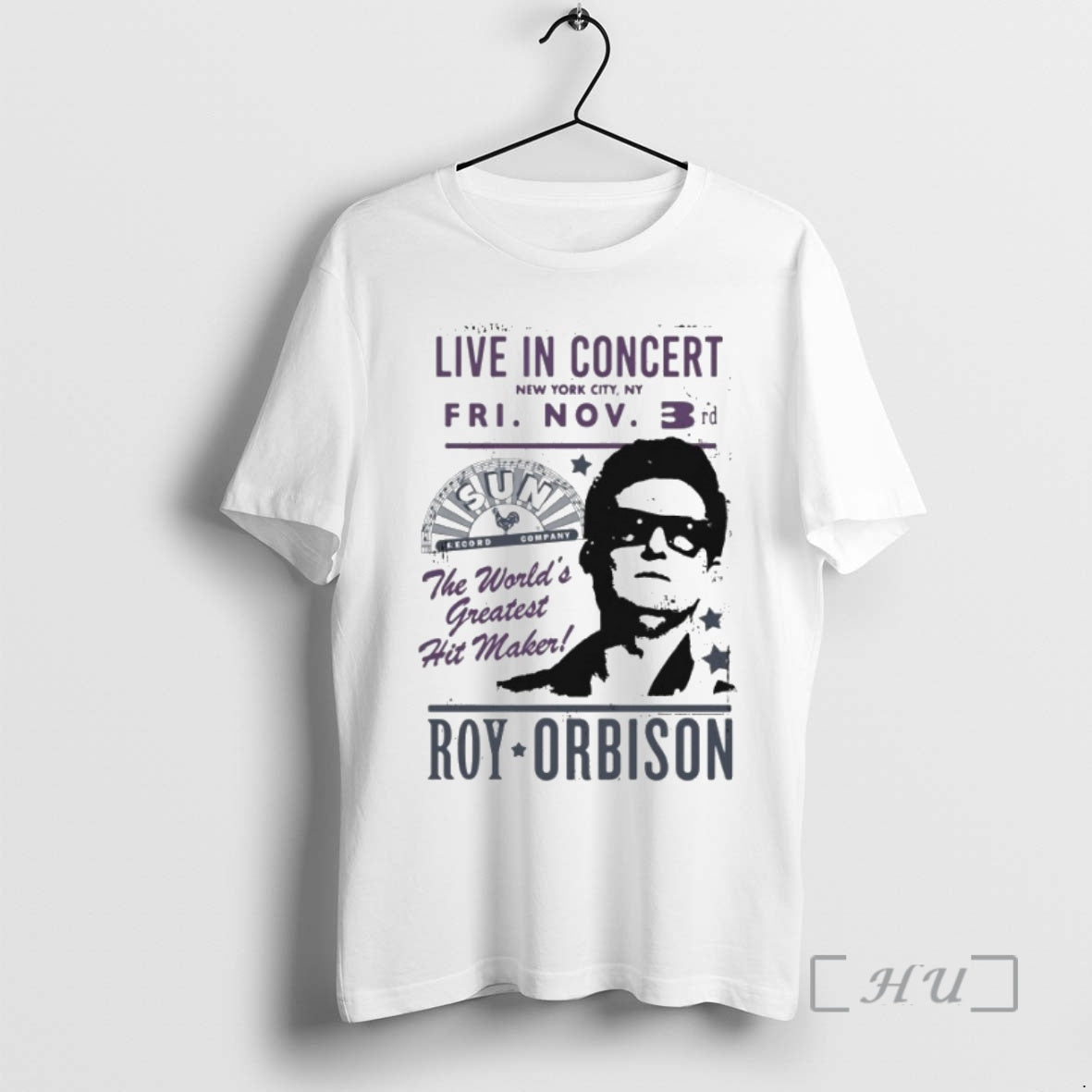 Officials Roy Orbison Live In New York City The Worlds Greatest Hit Maker Premium T-Shirts, Hoodie, Sweatshirt