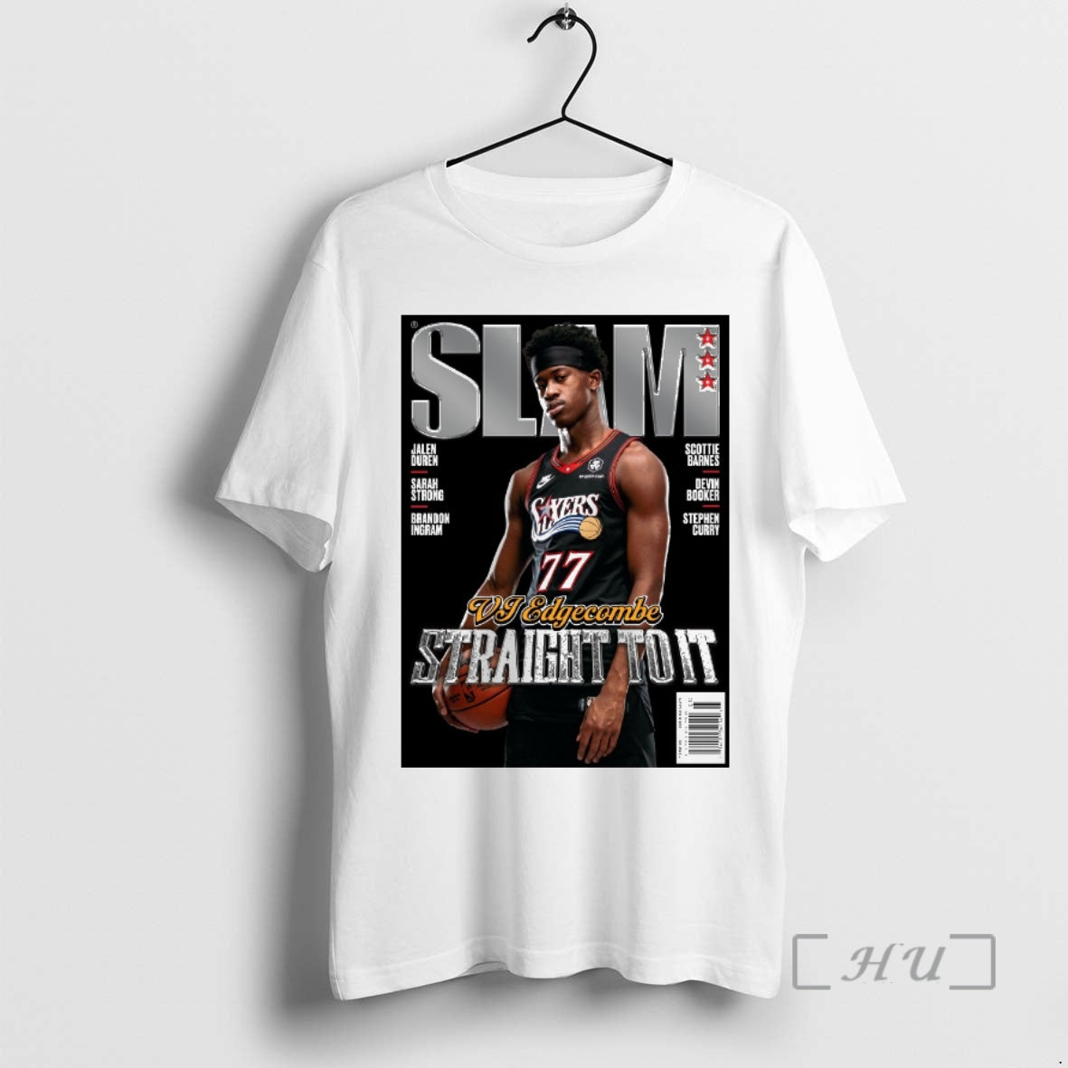 Officials Slam 260 Vj Edgecombe Straight To It Magazine Philadelphia 76ers Premium T Shirts Sweater Hoodie, Sweatshirt