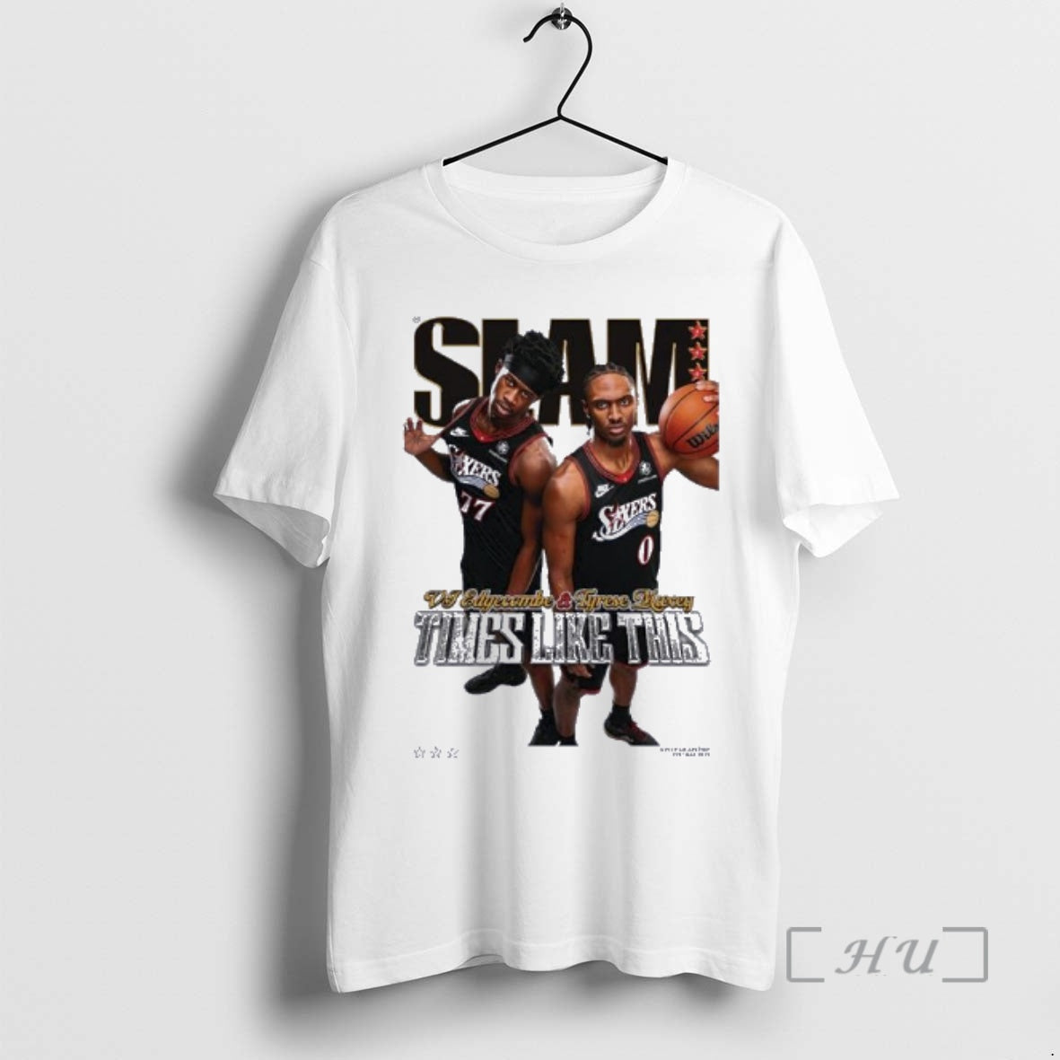 Officials Slam Tyrese Maxey And Vj Edgecombe Times Like This T-Shirts, Hoodie, Sweatshirt | PrintMintTees.com