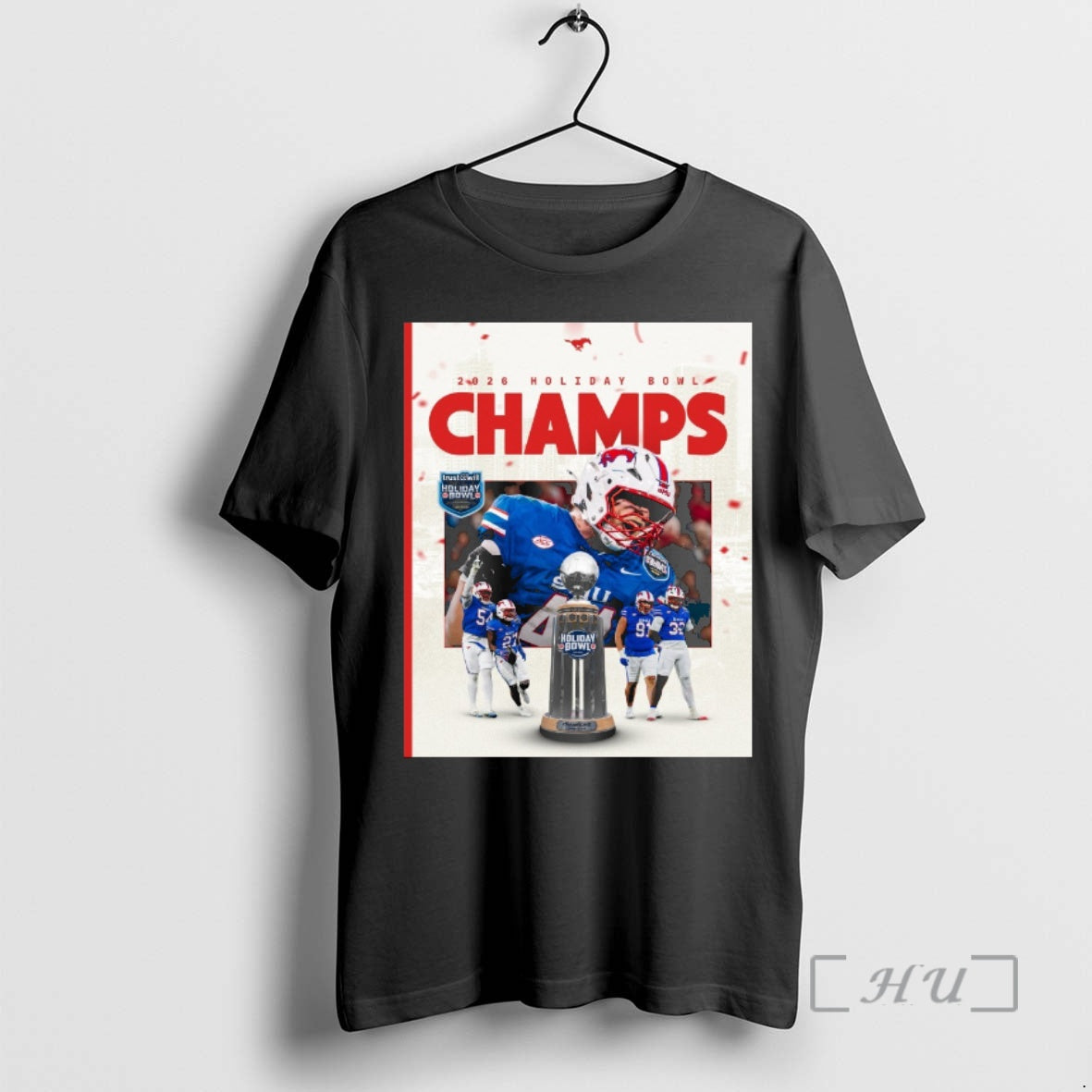 Officials Smu Mustangs Holiday Bowl Champions January 2 2026 T-Shirts, Hoodie, Sweatshirt | PrintMintTees.com