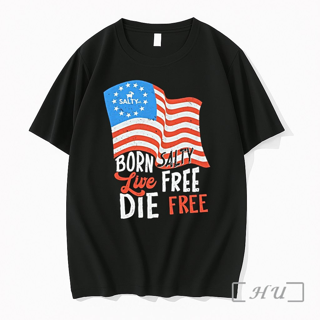 Officials Salty Mf Born Salty Live Free Die Free