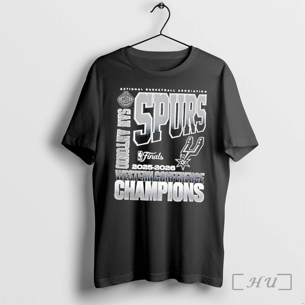 Officials San Antonio Spurs 2025 2026 West Conference Champions