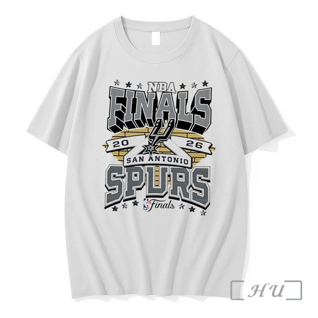 Officials San Antonio Spurs 2026 Nba Finals Court Franklin Tee