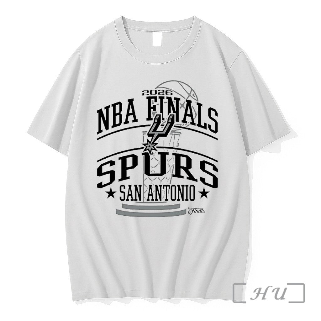 Officials San Antonio Spurs 2026 Nba Finals No Regrets Urban Trophy Premium T Shirts Sweater